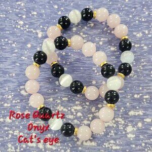 Hand made healing stone bracelet